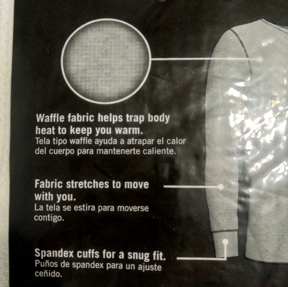 Fruit Of The Loom NEW Men's Thermal Crew - Picture 5 of 7